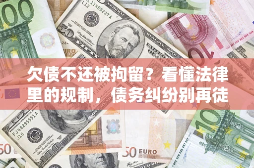 北京欠债不还被拘留？看懂法律里的规制，债务纠纷别再徒劳奔波