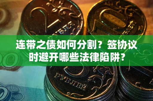 北京连带之债如何分割？签协议时避开哪些法律陷阱？