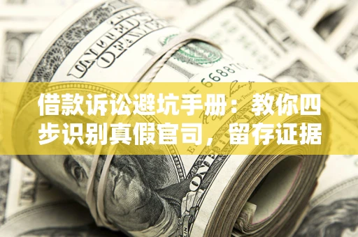 北京借款诉讼避坑手册：教你四步识别真假官司，留存证据不踩雷