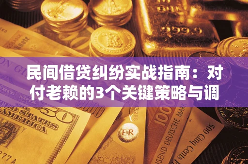 北京民间借贷纠纷实战指南：对付老赖的3个关键策略与调解盲区解析