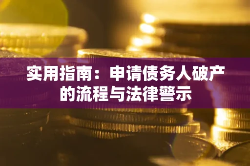 北京实用指南：申请债务人破产的流程与法律警示