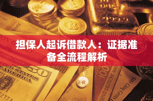 北京担保人起诉借款人：证据准备全流程解析