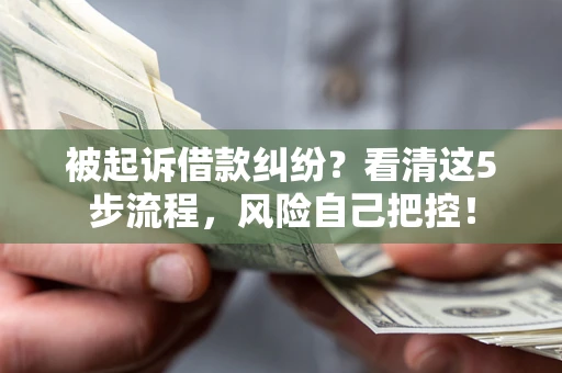 北京被起诉借款纠纷？看清这5步流程，风险自己把控！